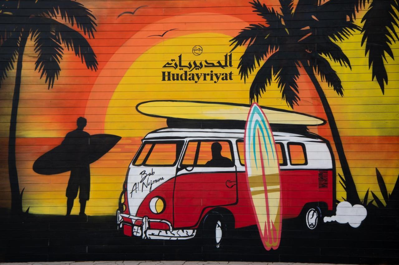 Bab Al Nojoum Hudayriyat Camp Hotel อาบูดาบี ภายนอก รูปภาพ