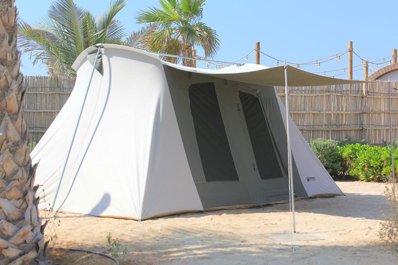 Bab Al Nojoum Hudayriyat Camp Hotel อาบูดาบี ภายนอก รูปภาพ